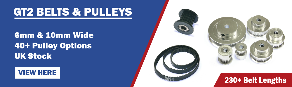 GT2 Belts & Pulleys