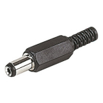 DC Power Plug 2.1mm x 5.5mm x 14mm Long