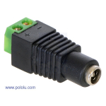 DC Power Socket 2.1mm to Terminal Block Adaptor