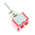 DPDT on/off/(on) Miniature Toggle Switch