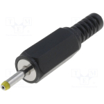 DC Power Plug 0.7mm x 2.4mm x 10mm Long