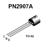 PN2907A PNP 60V 5A TO-92 Transistor