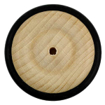 Wooden Wheel with Rubber Tyre, 43mm Diameter