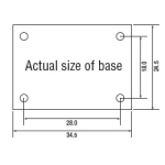 Motor Mount Base Dimensions