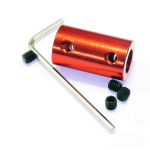 Aluminium shaft coupler 4-8mm