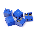 Makertronics 10A 2-Way Interlocking Blue Terminal Block 5.08mm Pitch