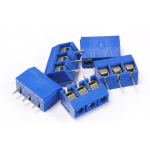 Makertronics 10A 3-Way Interlocking Blue Terminal Block 5.08mm Pitch