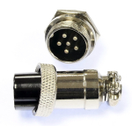 Makertronics GX20 6-Pin Male + Female Aviation Connector