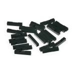 Makertronics Pack of 25, 1-way Crimp Housings for Pre-Crimped Wires