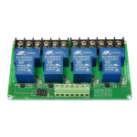 4-channel 30A relay board