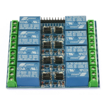 8-channel opto isolated relay board