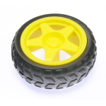 Makertronics Wheel 68x24.5mm for 5.4x3.7mm Motor Shafts