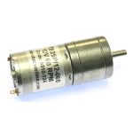 12V 60 rpm geared motor