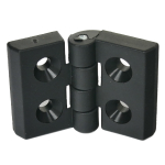 Low cost 2020 extrusion hinges