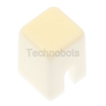 Tactile Switch Ivory Button Square for 1613-405