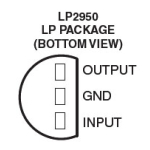 Voltage Regulator LP2950-30LP +3V 100mA Low Dropout