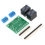 Pololu Dual SPDT Relay Carrier PCB Kit with 12Vdc Relays