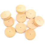 60mm Wooden Pulley Pack of 10