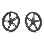 Pololu Wheel 70x8mm in Black - Pair