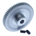 MOD 0.5, 60 Tooth Steel Model Gear