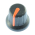 16/11.5mm Push Fit Knob with Orange Pointer