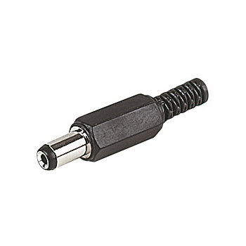 DC Power Plug 2.1mm x 5.5mm x 14mm Long