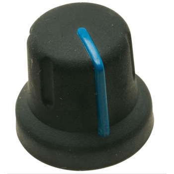 Sifam 16/12mm Push Fit Knob with Blue Pointer