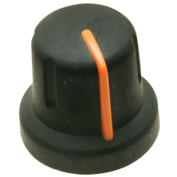 Sifam 16/12mm Push Fit Knob with Orange Pointer