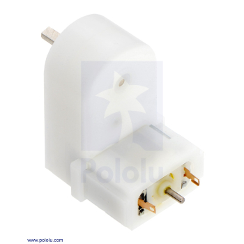 Pololu 120:1 Mini Plastic Gearmotor Offset 3mm Extended D-Shaft