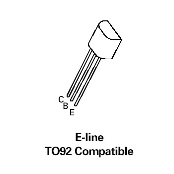 ZTX614 DAR NPN 120V 0.8A TO-92 Transistor