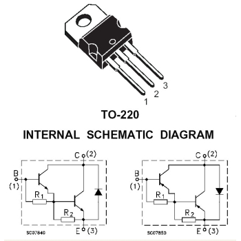 TIP120 60V 5A NPN Darlington Transistor