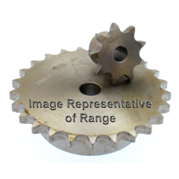 08B Steel Chain Sprocket 1/2" - 30T