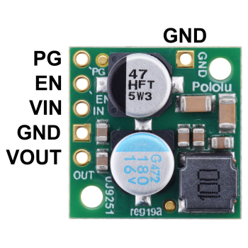 Pololu Step-Down Voltage Regulator D24V22Fx