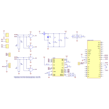 Pololu A4990 Dual Motor Driver Shield for Arduino schematic diagram