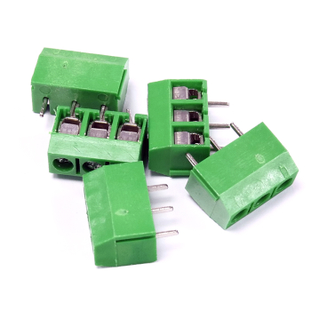 Makertronics 10A 3-Way Interlocking Green Terminal Block 5.08mm Pitch