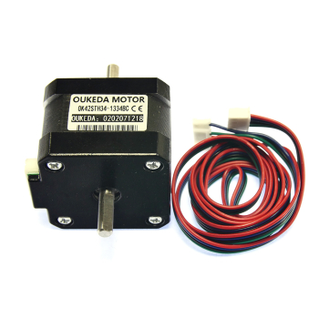 Double shaft stepper motor Nema 17