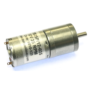 12V 35 rpm geared motor