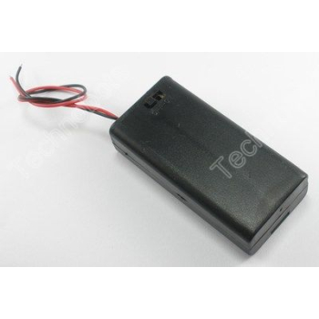 2 x AA Switched Battery Box with Leads