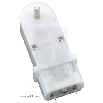 Pololu 120:1 Mini Plastic Gearmotor 90-Degree 3mm D-Shaft