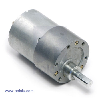 Pololu  67:1 150rpm 37mm Dia 12V Geared Motor