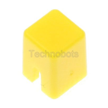 Tactile Switch Yellow Button Square for 1613-405