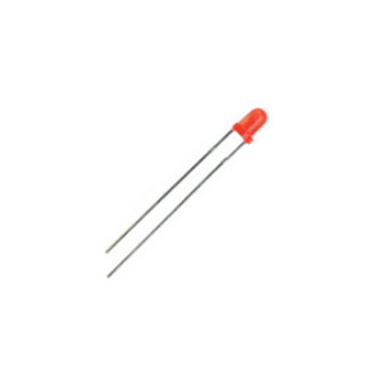 3mm LED Flashing Red 12V