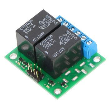 Pololu Dual SPDT Relay Carrier PCB Assem. + 5Vdc Relays