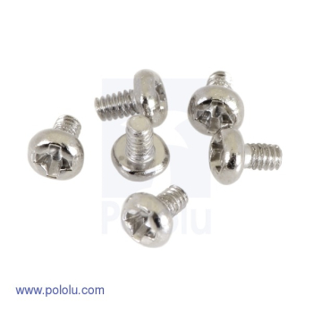 Pan Head M1.6 x 3mm Pk of 6