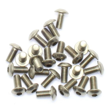 Button Head Stainless M3 x 6mm pk/25