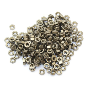 MakerBeam - M3 Stainless Steel Plain Nuts of 250