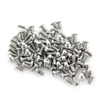 Button Head Socket Cap Stainless Screw M3x6mm Pk/100