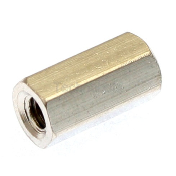 Spacer Brass M3x10mm Female Hex