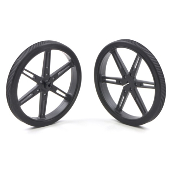 Pololu Wheel 80x10mm in Black - Pair