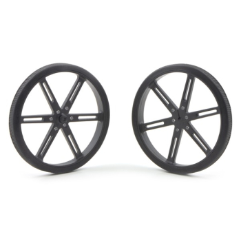 Pololu Wheel 90x10mm in Black - Pair